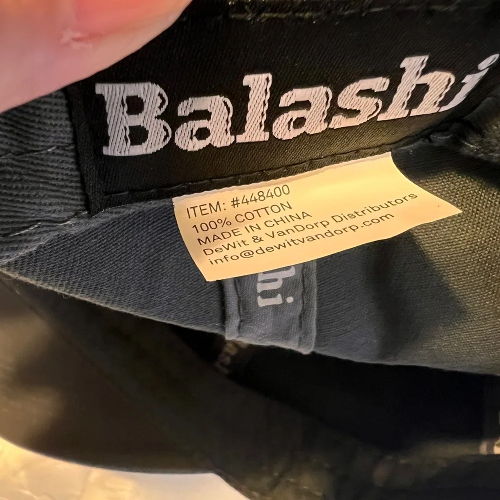 Balashi Beer Aruba Premium Pilsner Baseball Hat Mens Gray Cotton Adjustable Cap